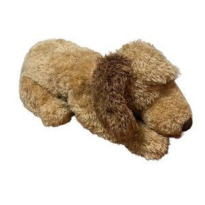 Gund Bonehead 5348 Brown Puppy Dog Stuffed Animal Plush Floppy Red COLLAR FLAW